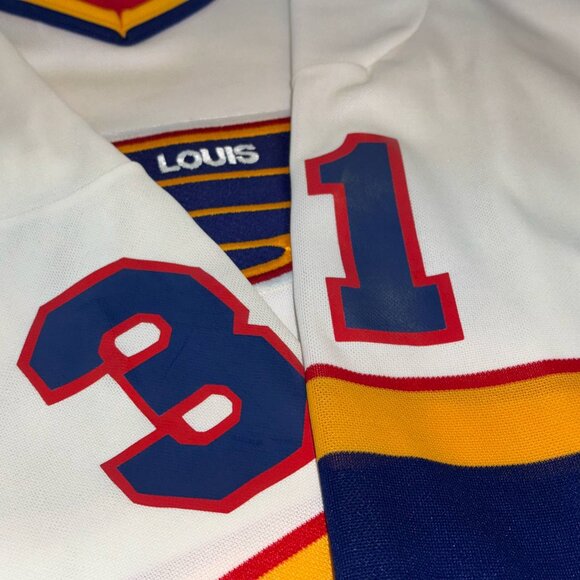 1991 St. Louis Blues CCM NHL Hockey Jersey - White - Picture 7 of 11